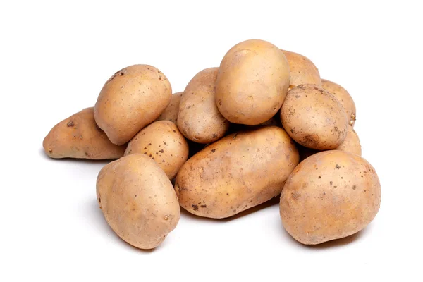 Ізольована картопля — стокове фото