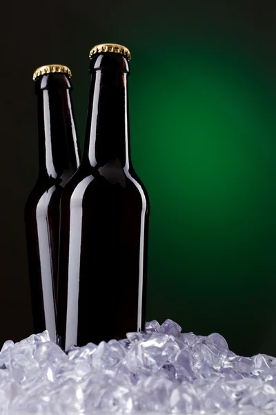 Two bottles of beer — Stock Photo, Image