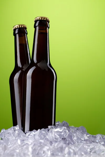 Dos botellas de cerveza — Foto de Stock