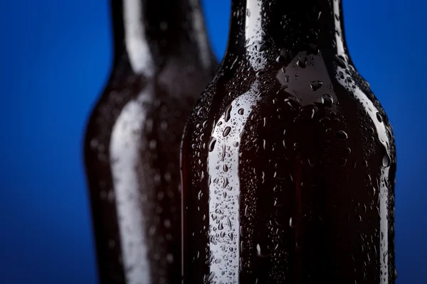 Due bottiglie di birra — Foto Stock