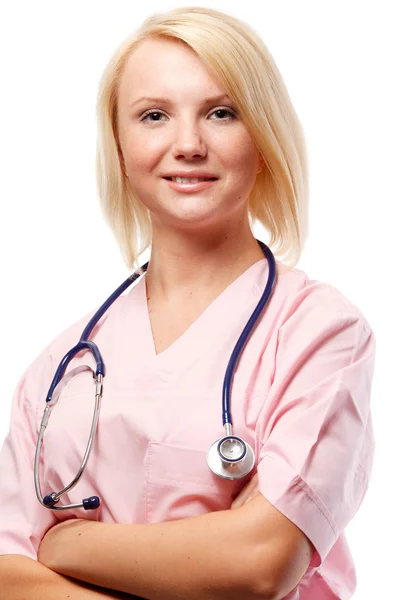 Läkare kvinna — Stockfoto