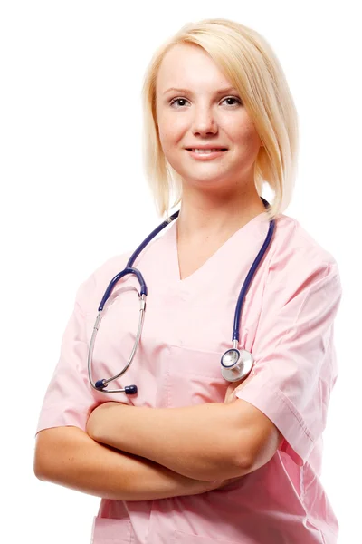 Läkare kvinna — Stockfoto