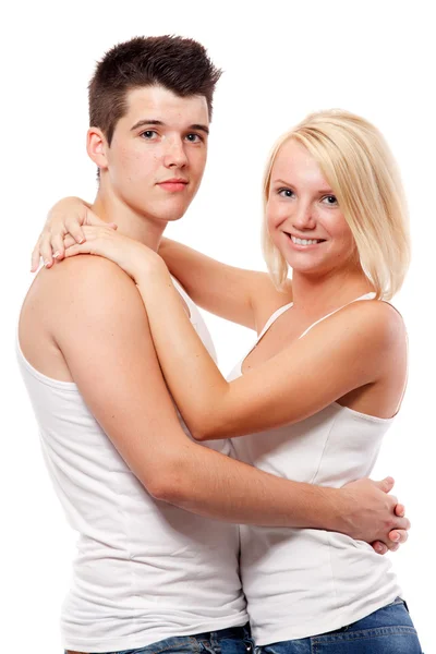 Portrait of young couple. — Stock Photo, Image