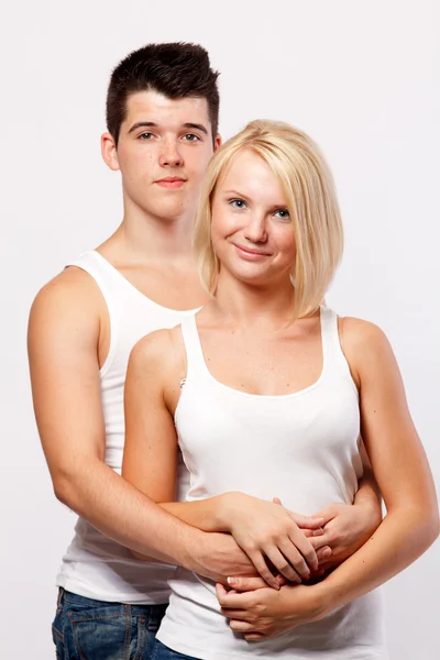 Portrait of young couple. — Stock Photo, Image
