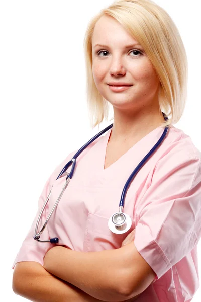 Doctor woman Stock Photo