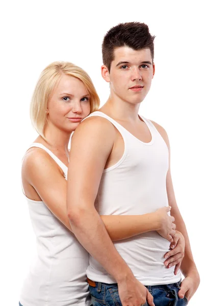 Portrait of young couple. Stock Picture