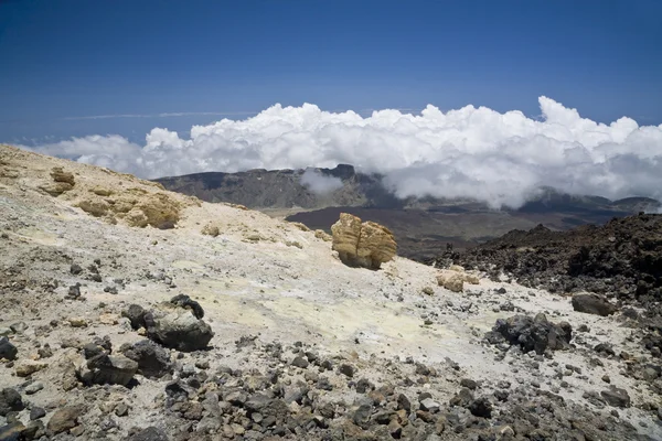 Vista dal picco Teide — Foto Stock