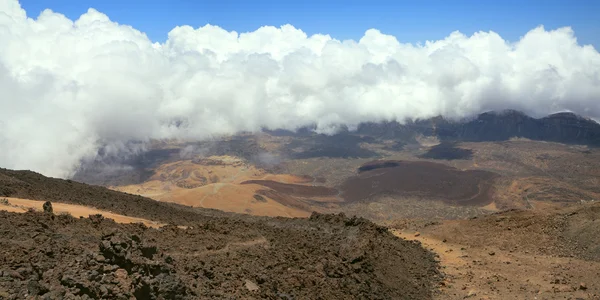 Vista dal picco Teide — Foto Stock