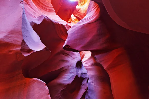 Antelope canyon. Spojené státy americké — Stock fotografie