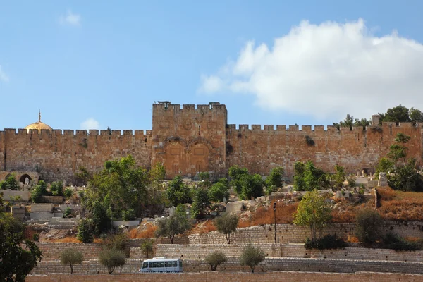Jeruzalém. Zlatá brána — Stock fotografie