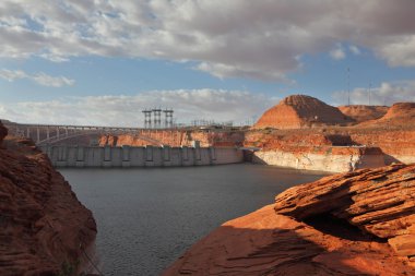 Neighborhood of Glen Canyon Dam clipart