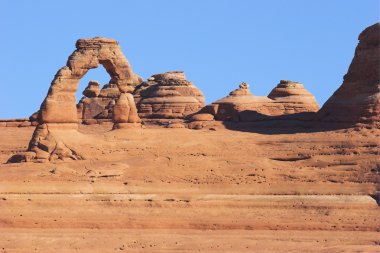 Delicate arch clipart