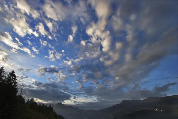 stock image Flying clouds.