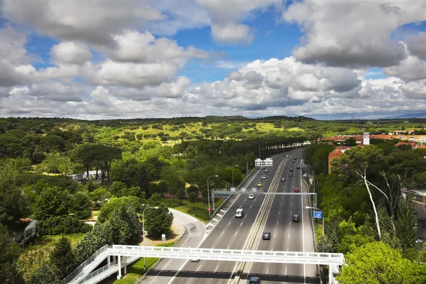 stock image The wide highway