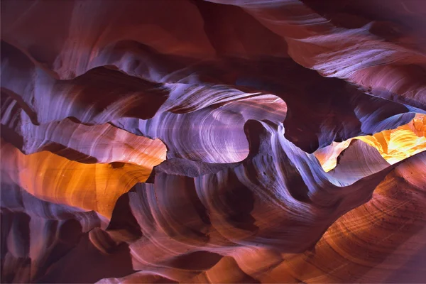 Den välkända canyon av "antilop" — Stockfoto