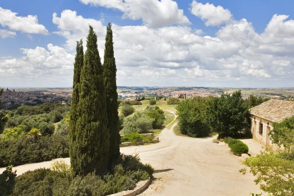 Umgebung der antiken Stadt toledo in Spanien — Stockfoto