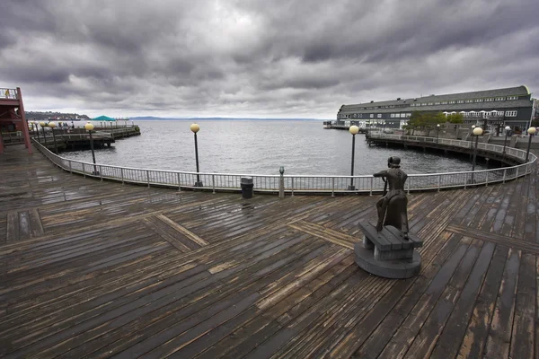 Порт Сиэтла — стоковое фото