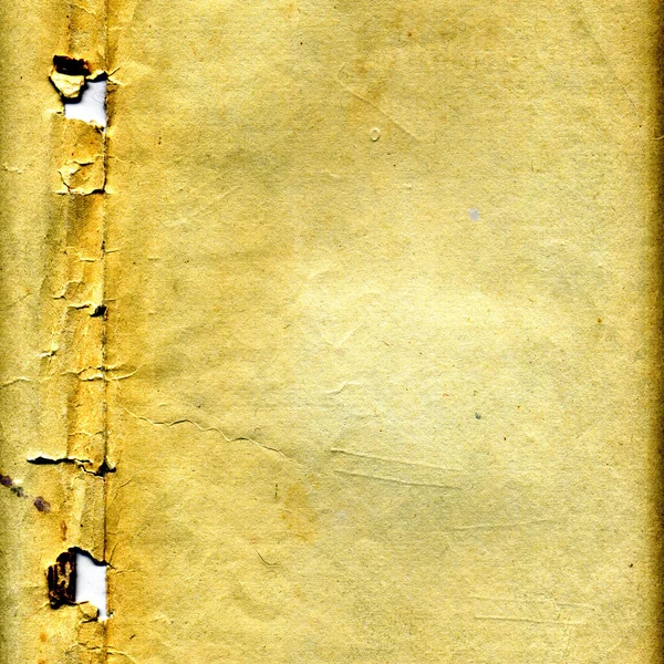 Стареющая порванная бумага — стоковое фото