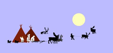 Reindeer breeder clipart