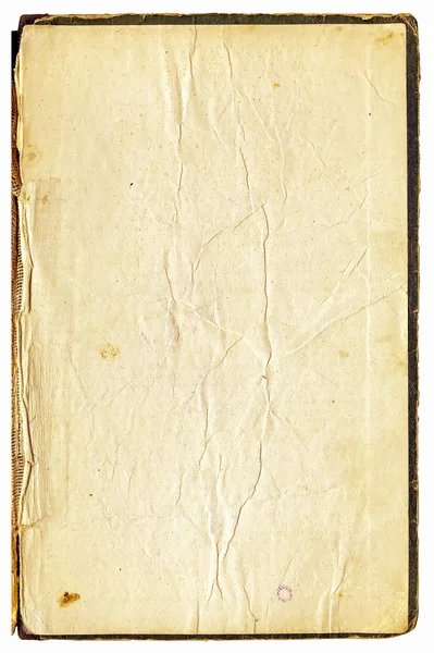 A régi könyv lapja — Stock Fotó