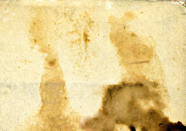 Eski kağıt üzerinde karanlık nokta — Stok fotoğraf