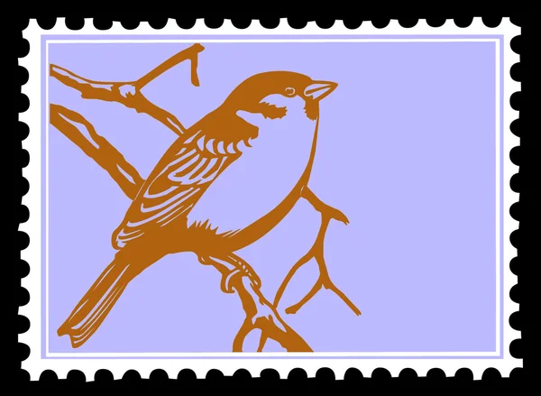 Briefmarken — Stockvektor