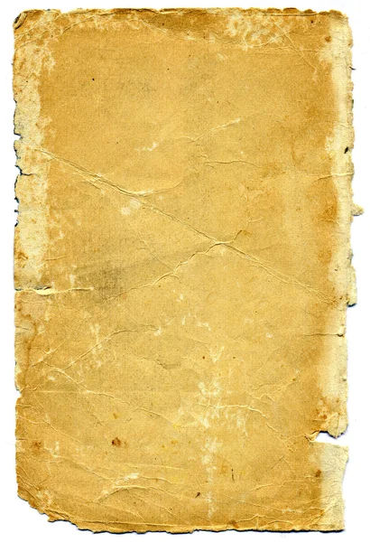 Folha do velho papel — Fotografia de Stock