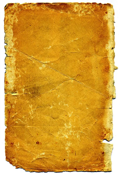 Φύλλο το παλιό χαρτί — Φωτογραφία Αρχείου
