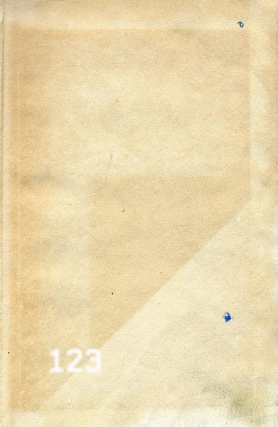 Брудна сторінка старої книги — стокове фото
