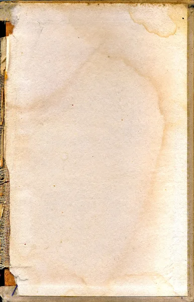 Copertina del vecchio libro — Foto Stock