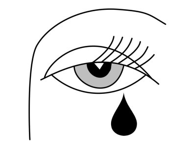 Eye of the witch clipart