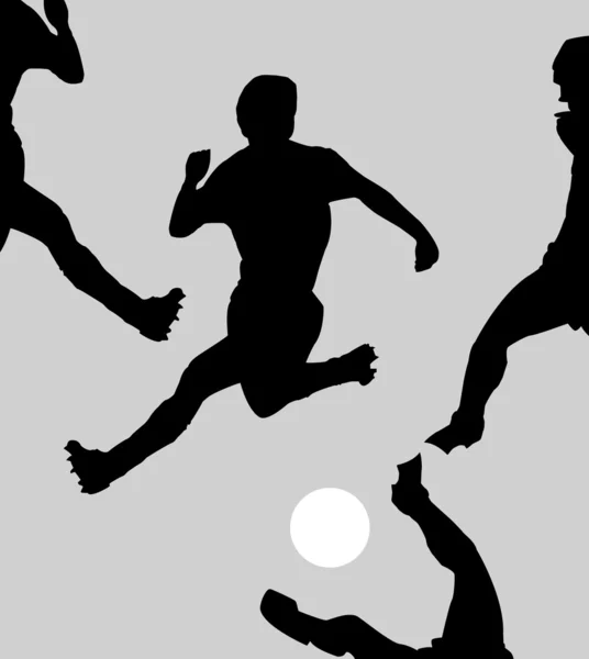 Fußballspiel — Stockvektor
