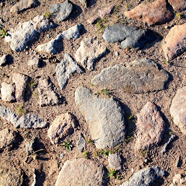 Pavimentazione pietra invecchiamento — Foto Stock