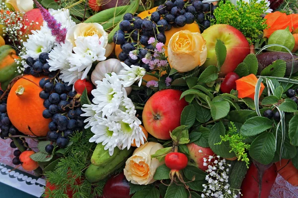 Warzywa na rynku obszarów wiejskich — Zdjęcie stockowe