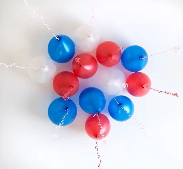 Stock image Balloons hanging from the ceiling.