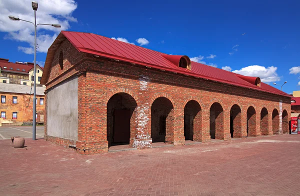 Edificio antiguo renovado. Omsk . — Foto de Stock