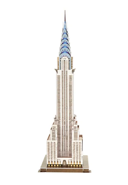Model skyscraper "Chrysler Building" — Stock Photo, Image