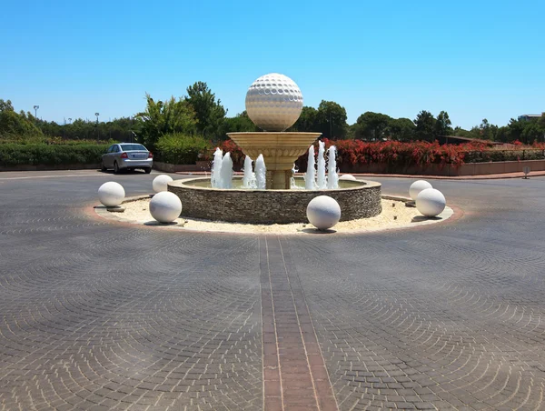 Sueno 高尔夫俱乐部的喷泉. — 图库照片