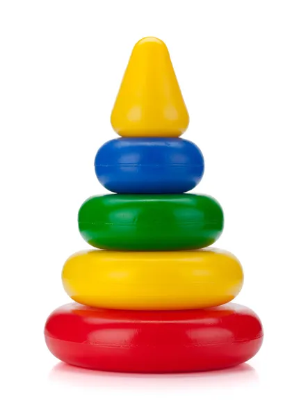 Toy pyramid — Stock Photo, Image