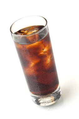 Cola görünümünün üst highball cam