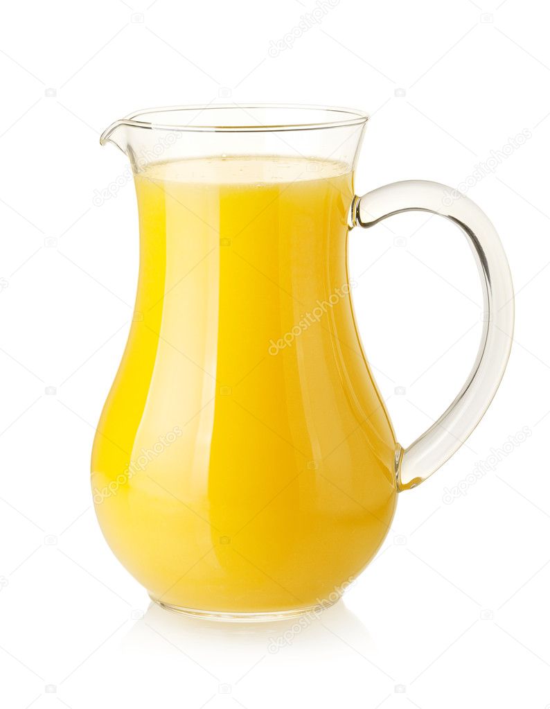 Orange juice in pitcher Stock Photo by ©karandaev 5594407