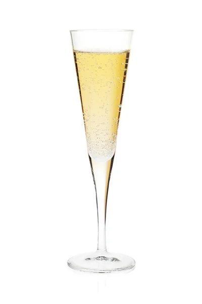 Champagner Flötenglas — Stockfoto