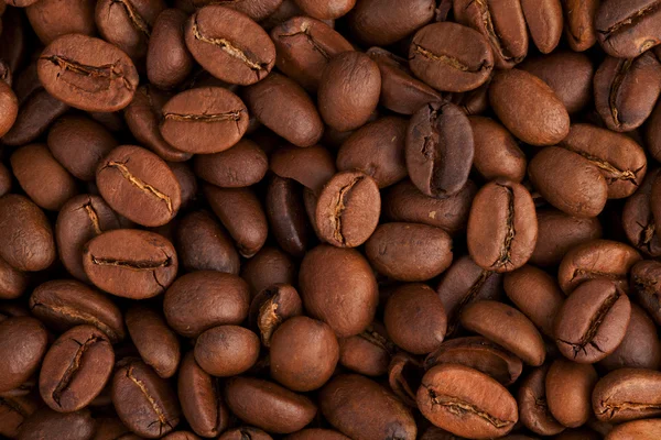 コーヒー豆が近づいてきて — ストック写真