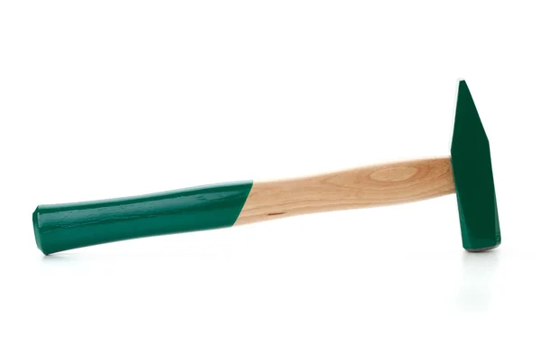 Green hammer — Stock Photo, Image