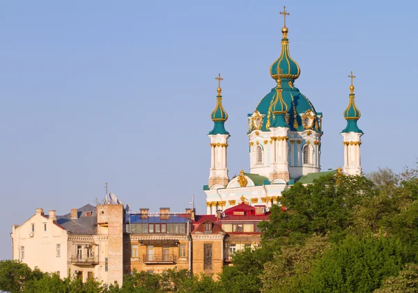 St. Andreas kerk in Kiev, Oekraïne — Stockfoto