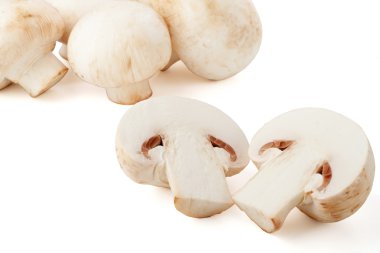 Beyaz artalanları champignon kafamız