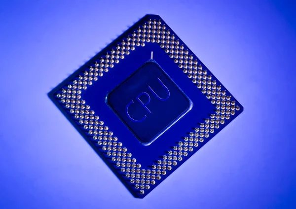 Stary komputer procesor — Zdjęcie stockowe
