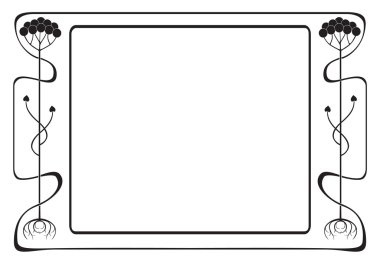 Frame style Modern clipart