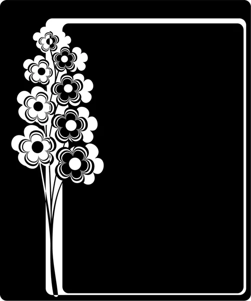 Fleuriste Hintergrung — Image vectorielle