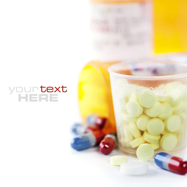 Pillole assortite — Foto Stock